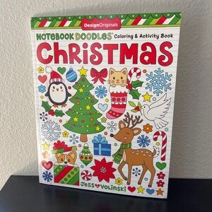 Design Originals Notebook Doodles Christmas : Coloring & Activity Book